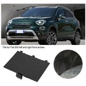 Resim Lasonstiges Fiat 500 Yedek Farlar İçin Çamurluk Kapağı Abs Yedek Parça Plastik Ark Ekleme Kapı Kapağı Tekerlek 