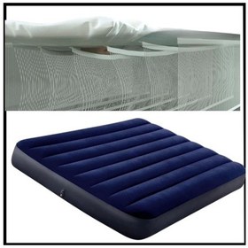 Resim Çift Kişilik Şişme Kamp Yatağı-tak.057 Çok Renkli 