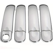 Resim Dashanshop Vw Touran Mk1 2003-2015 4 Kapı Krom Kapı Tutamak Kapağı 