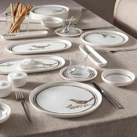 Resim Lidyahan Store Pierre Cardin Porselen Pera Kahvaltı Takımı Renkli 28 Parça 