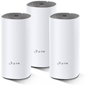 Resim TP-Link Deco E4(3-pack) AC1200 Tüm Evi Kapsayan 3'lü Mesh WiFi Sistemi 