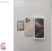 Resim Apple iPhone 16 Pro İkinci El TR | 256 GB | Çöl Titanyum İkinci El CENAY TELEKOM İPHONE 16 PRO 256GB ÇÖL RENK PİL %96
