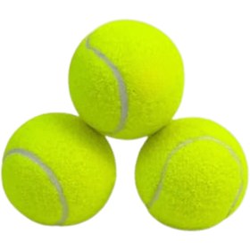 Resim 3Lü Tenis Topu Seti Dayanıklı Keçe Kaplamalı Antrenman Maç Ve Egzersiz İçin Tenis Topu 