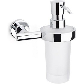 Resim System Hoop Sıvı Sabunluk Cr-c1 Krom - Şeffaf 