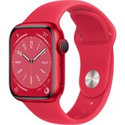 Resim Apple Watch Series 8 MNP73TU/A Kırmızı Akıllı Saat 