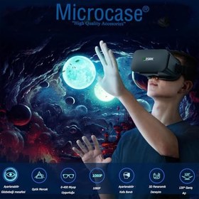 Resim Microcase VRPARK V6 3D Sanal Gerçeklik Gözlüğü-AL4740 