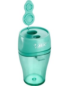 Resim Bic Kalemtraş Maxi Ellipse Kapaklı İkili Blister 