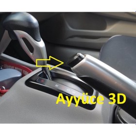 Resim Ayyüce 3d, Honda Civic 2012 Kasa Fb7 El Freni Düğmesi, Siyah 