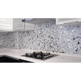 Resim MozaiKristaL Mutfak tezgah arası ve tüm yüzeyler için Damla Cam Mozaik. ( 1 Kutu = 1 m2 Fiyatıdır ) 