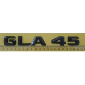 Resim Mercedes Uyumlu Yazı Gla 45 Siyah 