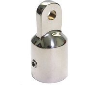 Resim 30mm Sıradan Tek Üst İpek Kayar Kapak 316 Paslanmaz Çelik Yat Rv Tente Aksesuarları 