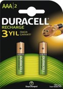 Resim Duracell 2'Li Rechargeable Aaa Pil 750 Mah 