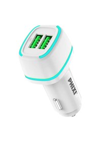 Resim Phixi Force QCC571 Çift Çıkışlı Araç Şarj Adaptörü 