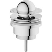 Resim Vitra Liquid Lavabo Yuvarlak Süzgeci A45169 Sabit - Krom 