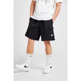 Resim Nike Sportswear Club Men's Cargo Shorts Erkek Pamuklu Kargo Şort Siyah 