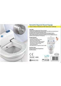 Resim Rulopak Sensörlü Hijyenik Klozet Kapağı R - 1314 