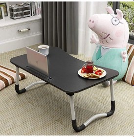 Resim Konfeksiyon-Market Portatif Katlanabilir Yatak Koltuk Üstü Laptop Bilgisayar Sehpası 