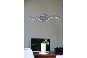 Resim Ezgi Modern Tasarım Siyah Renk Gün Işığı Ledli Banyo - Mutfak - Salon LED Duvar Aplik 