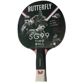 Resim Butterfly 85032S Timo Boll SG99 Masa Tenisi Raketi 