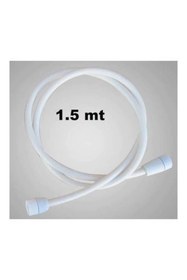 Resim Belle Fusion Mey İthalat® Şofben Plastik Duş Hortumu 1/2X1/2 150 cm 