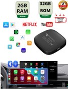 Resim Teknoloji Gelsin Kablosuz Car play ve Android Auto Adaptör Türkçe Dil 2 Gb Ram 32 Gb Rom Youtube Netflix 