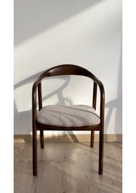 Resim Clk Home Ahşap Yılan Sandalye Mutfak Cafe Sandalyesi Ahşap 