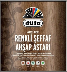 Resim Düfa Art-Tex Renkli Şeffaf Ahşap Astarı 2.5 L 