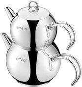 Resim Samuera Emsan Seylan Çaydanlık Takımı 1.1-2 Litre 