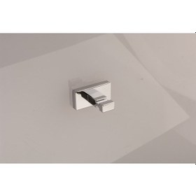 Resim Inda Lea Duvara Monte Banyo Askısı Metal Krom 