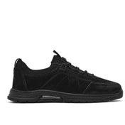Resim Derimod Erkek Siyah Bağcıklı Nubuk Deri Casual Sneaker 25SFD6500V3 