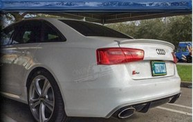 Resim Audi A6 C7 Kasa Anatomik Spoiler Boyasız 