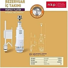 Resim Esmo Home Nkp Basmalı Rezervuar Iç Takım Hidro Flatör NKP-0110 