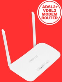 Resim Maybax 2.4GHz 300Mbps Wi-Fi ADSL2+/VDSL2 2x5 dBi Antenli Kablosuz Modem Router 