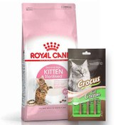 Resim Royal Canin Kitten Sterilised Kısırlaştırılmış Yavru Kedi Maması 2 Kg + Crocus Cream Ödül 4x15 Gr 