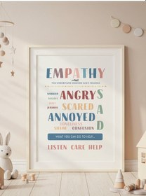 Resim Empathy Dijital Baskı Poster V1 Çerçevesiz 