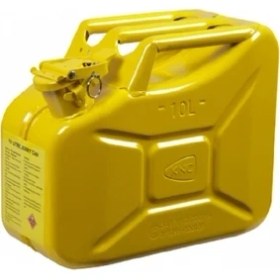 Resim Knc Metal Yakıt Bidonu 10 Lt Sarı 