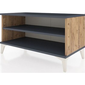 Resim Hyperion Şifonyer Tek Raflı 88x44x48 Çam-antrasit Çam 