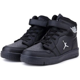 Resim Cool Haykat Cırtlı Basketbol Çocuk Spor Ayakkabı Siyah 