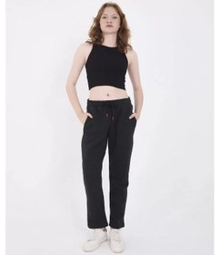 Resim Unisex Üç İplik Basic Eşofman Pantolon - Antrasit 001 