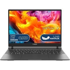 Resim Nirvana Z100.1335-8F00X-S-Q Intel Core i5 1335U 14" 8 GB RAM 1 TB NVMe SSD FreeDOS Laptop 