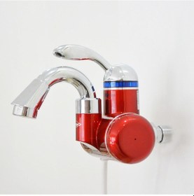 Resim Elektrikli Sıcak Musluk Ani Su Isıtıcı Termal Şofben Musluk DSG5K 