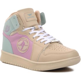 Resim Sloga Hı Bej-Lila-Yeşil Unisex Hi Sneaker 