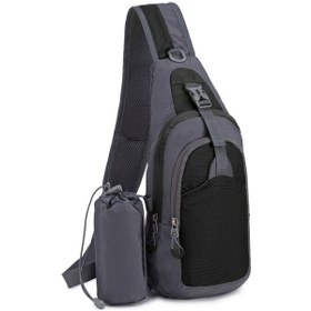 Resim Skycıty 7l Askılı Çanta Kadın Erkek Omuz Sırt Çantası Göğüs Paketi Bisiklet Kamp İçin Rahat Çapraz Çanta Siyah 