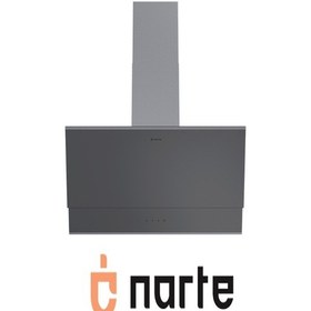 Resim Narte H10060S 60CM Cam Cıtalı Çift Camlı Eğimli Davlumbaz 