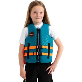 Resim Jobe Neopren Çocuk Can Yeleği Koyu Yeşil 12-13 Yaş 