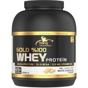 Resim TORQ NUTRİTİON Gold %100 Whey Protein Beyaz Çikolata 2300g 