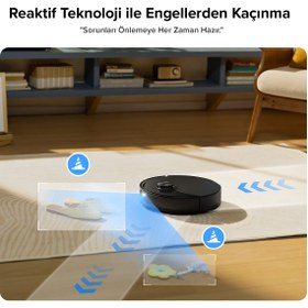 Resim Roborock S8 Pro Akıllı Robot Süpürge Siyah 