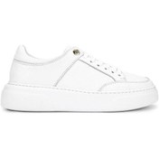 Resim Tamer Tanca Kadın Hakiki Deri Beyaz Sneakers & Spor Ayakkabı 04 503 Bn Ayk Y25 Beyaz Fltr Beyaz 