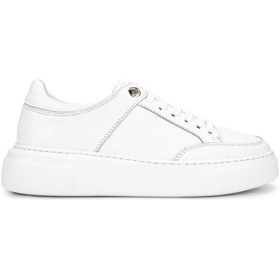 Resim Tamer Tanca Kadın Hakiki Deri Beyaz Sneakers & Spor Ayakkabı 04 503 Bn Ayk Y25 Beyaz Fltr Beyaz 