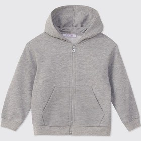 Resim Panço Erkek Çocuk Fermuarlı Sweatshirt Gri-melanj 